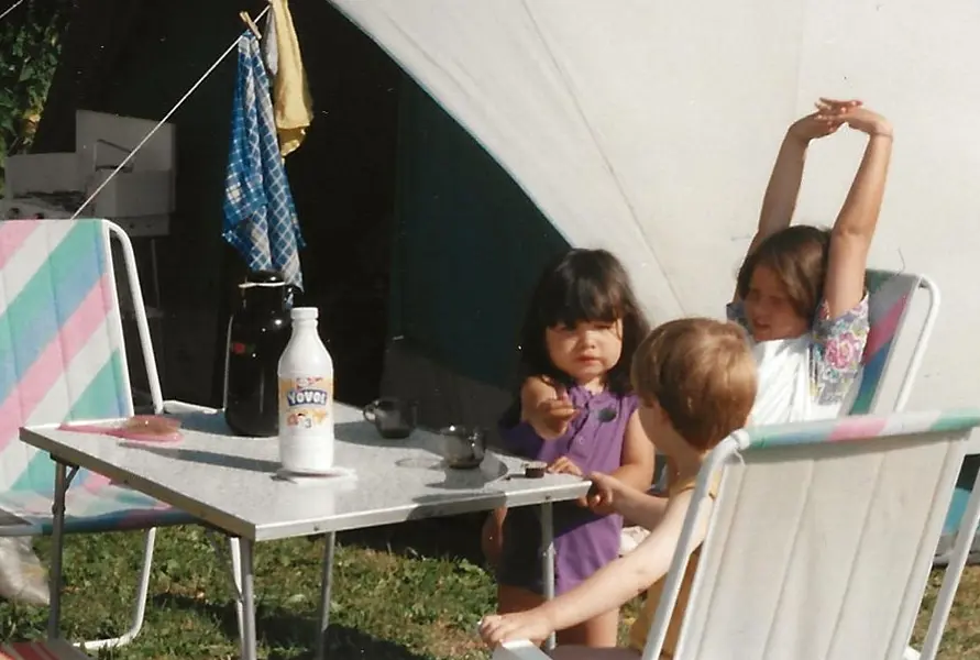 Camping: Von wem haben sie es bekommen?