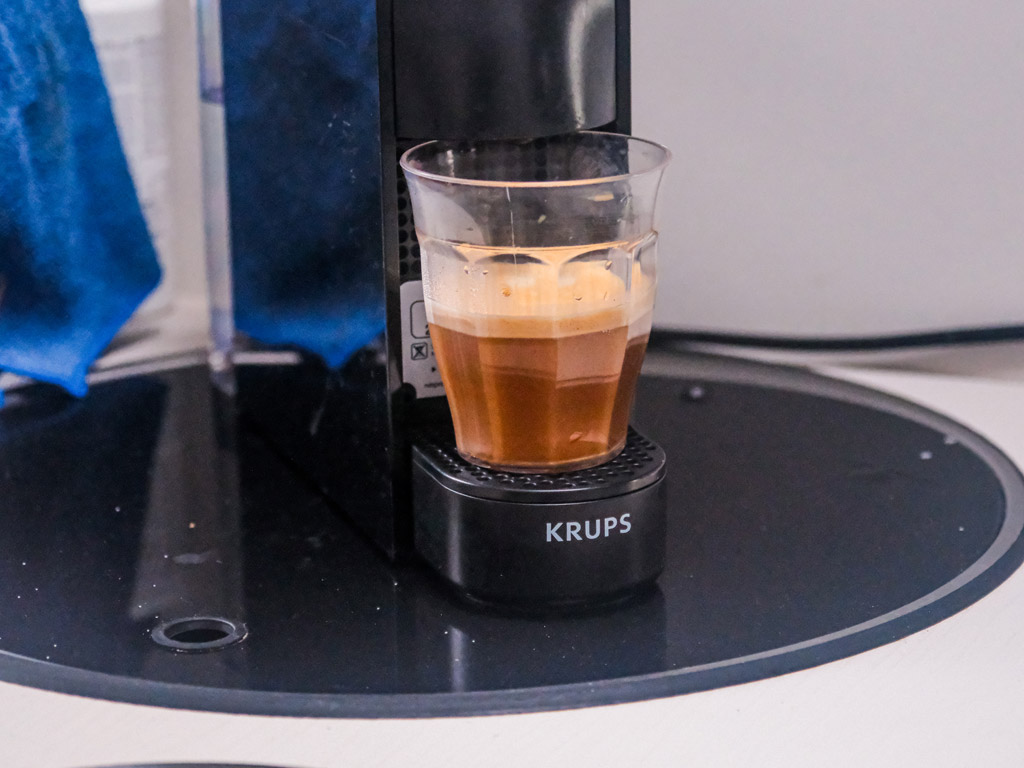 Kaffee kochen auf dem Campingplatz
