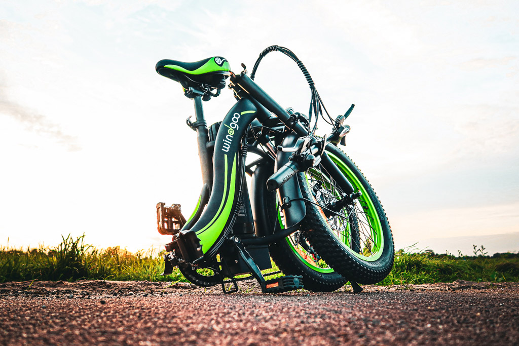 Falten des Windgoo E20 Elektro-Faltrads