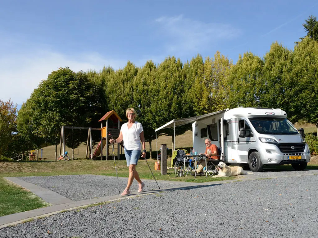 Ökologischer Campingplatz am Oberen Sure-Stausee