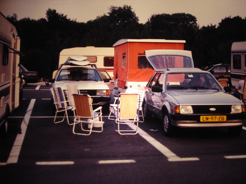 Wir haben früher in Frankreich gezeltet