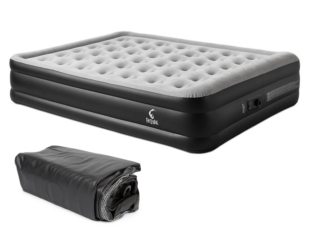 Luftbett mit eingebauter Pumpe von action