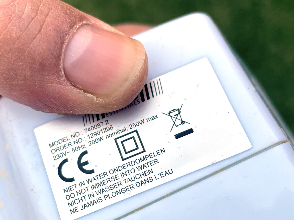 Elektrizitätsverbrauch auf dem Campingplatz