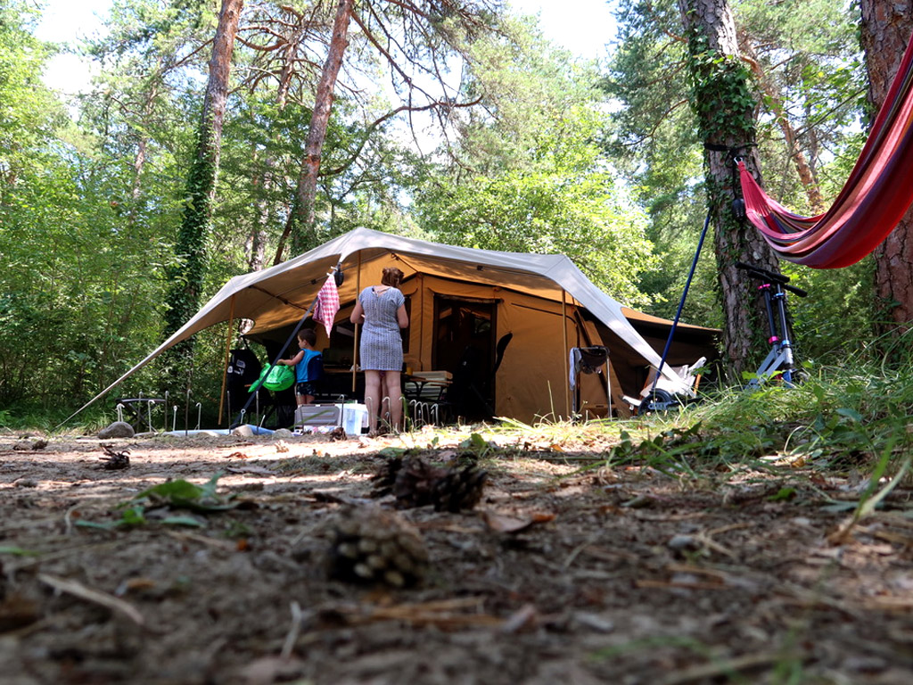 Frankreich ist ein sicheres Land zum Campen