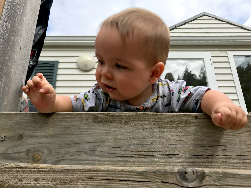 Eine Glamping-Unterkunft