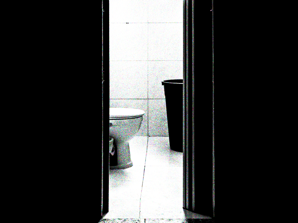 Schmutzige Sanitäranlagen auf dem Campingplatz