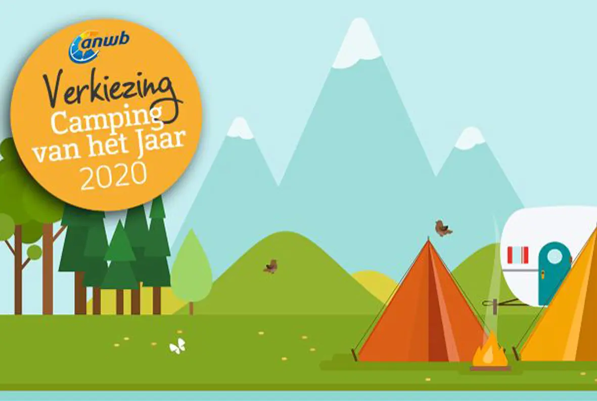 Die Kandidaten für die Wahl zum ANWB Camping des Jahres 2020 stehen fest