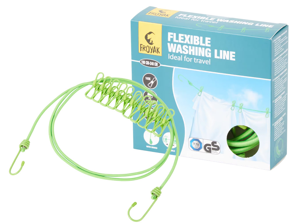 Kauf von Wäscheleinen bei Action