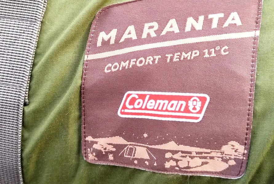 In der Übersicht: Coleman Maranta Schlafsack