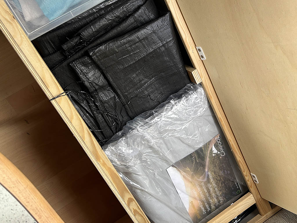 Reinigung des Wohnwagens vor der Abreise