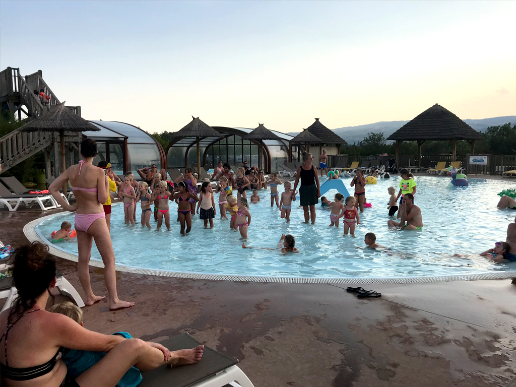 Das Animationsteam auf einem Campingplatz