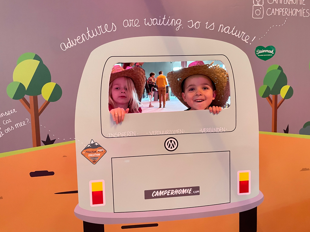 Camperhomies auf der Camping- und Caravanausstellung