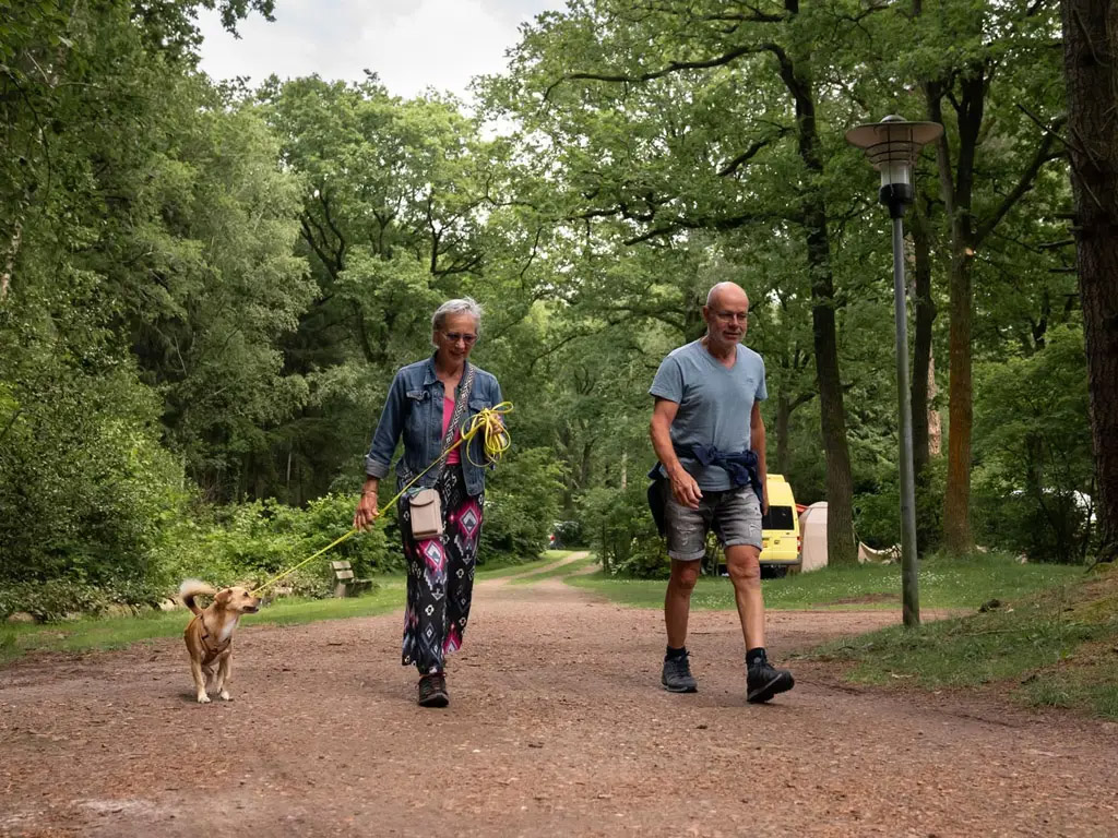 Vom Campingplatz aus können Sie direkt in die Natur gehen