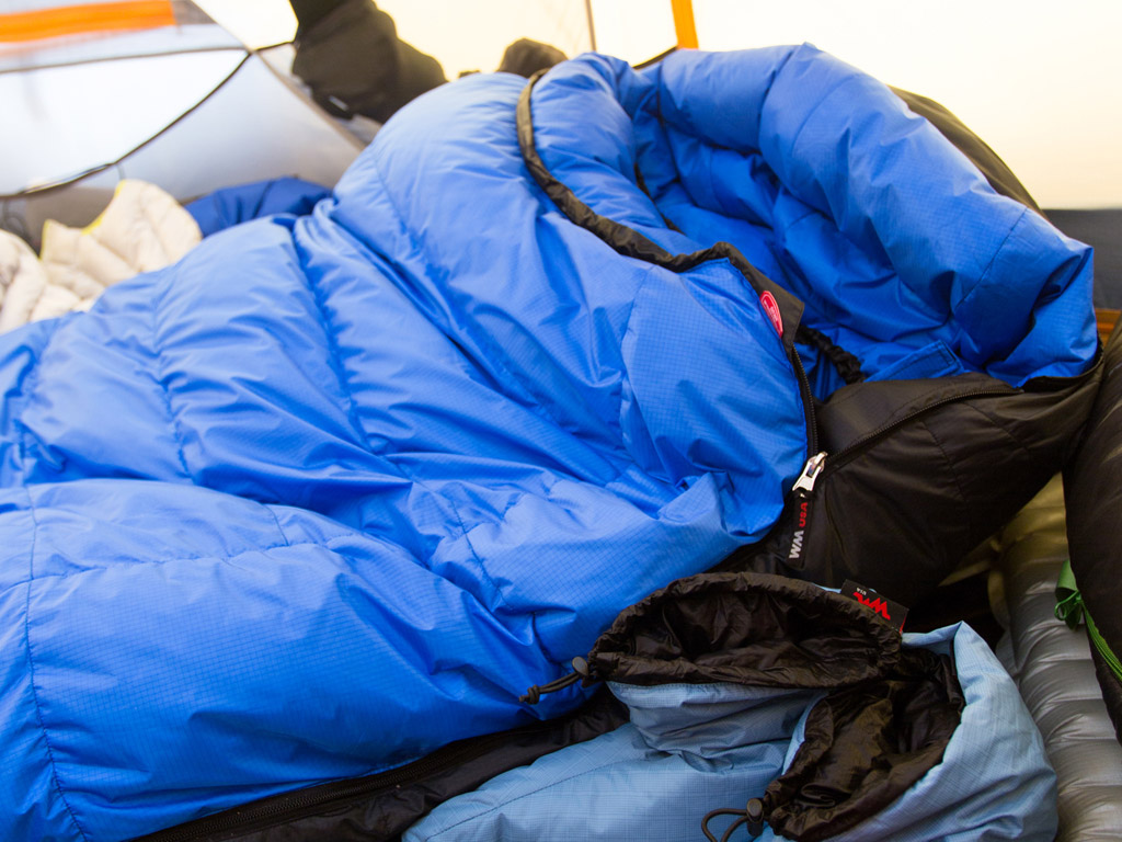 Investieren Sie in einen guten Schlafsack