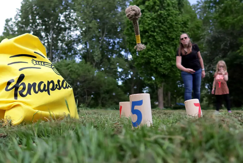 Knapsack: ein neues Spiel fürs Camping