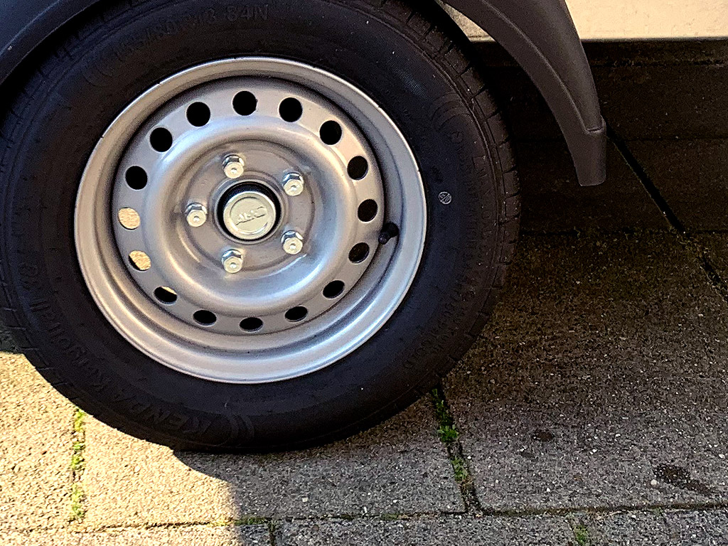 Reifendruck des Anhängers