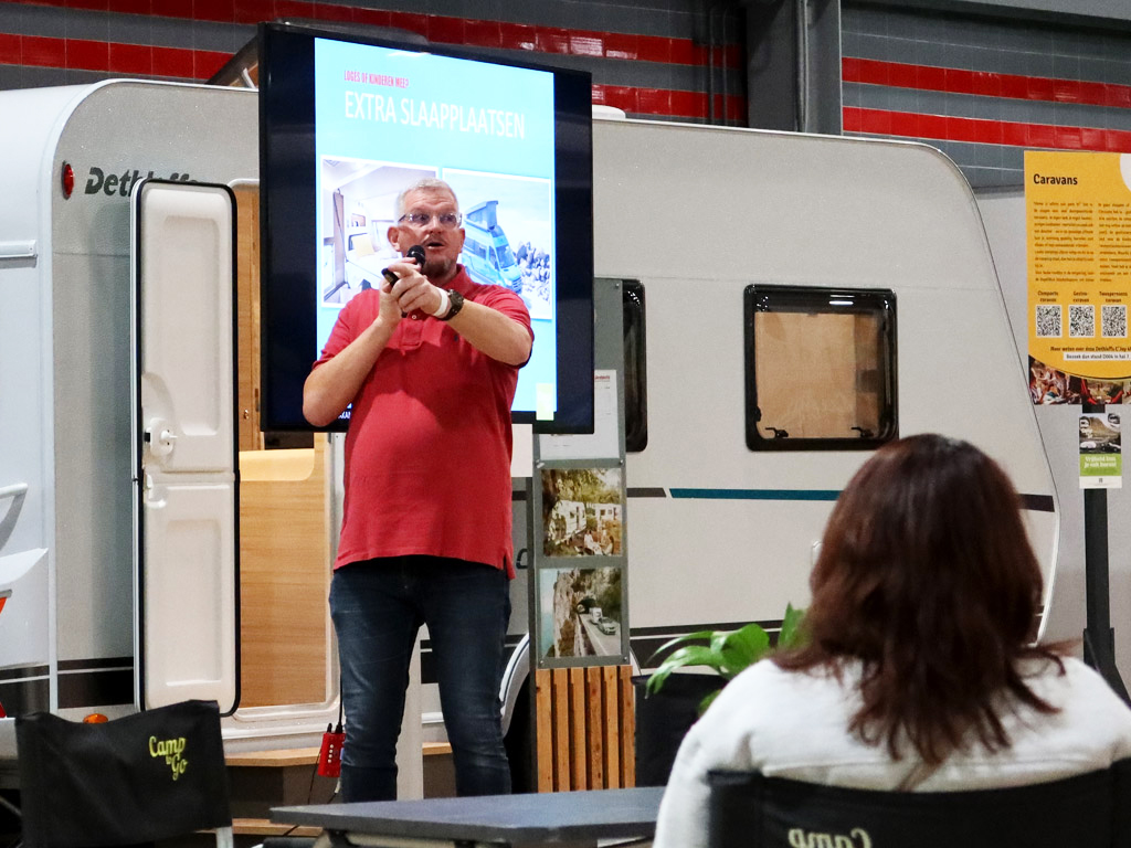 Vorträge auf der Camping & Caravan Jaarbeurs