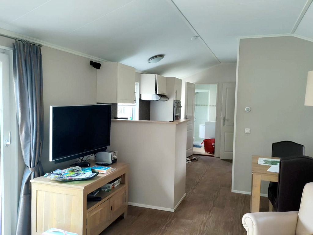 Das Innere meiner Unterkunft auf der Diana Heide