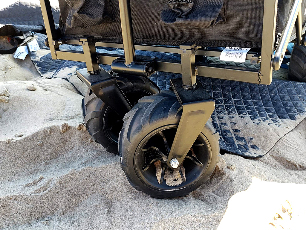 Zusammenklappbarer Strandwagen