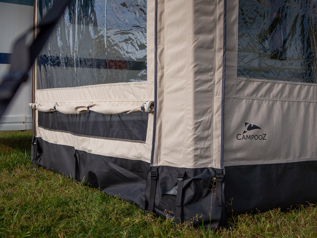 Das Homy-Wohnwagenvorzelt von Campooz