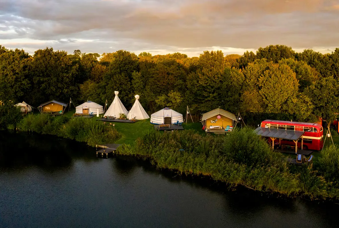 Die 20 besten Campingplätze mit toller Aussicht in den Niederlanden