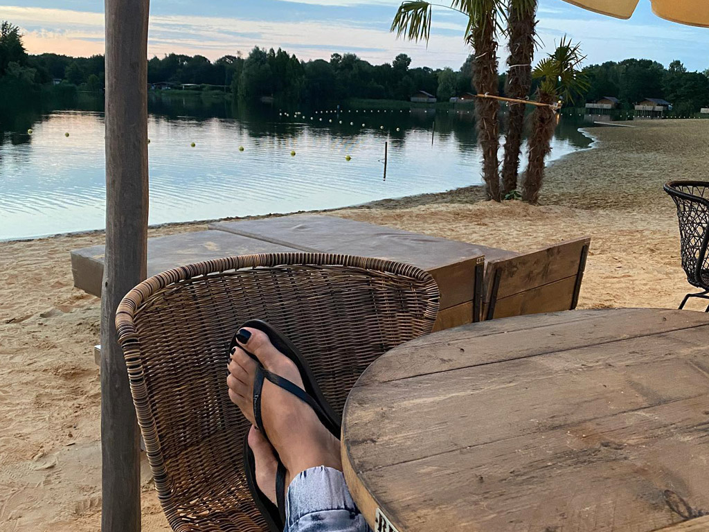 Suche nach einem Campingplatz mit einer Checkliste