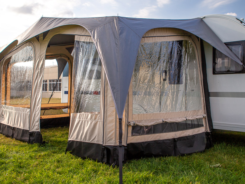 Das Homy-Wohnwagenvorzelt von Campooz