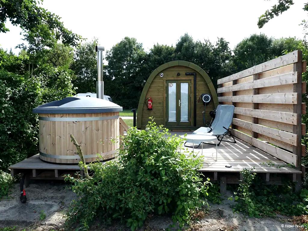 Camping bei einem Winzer in Zeeland