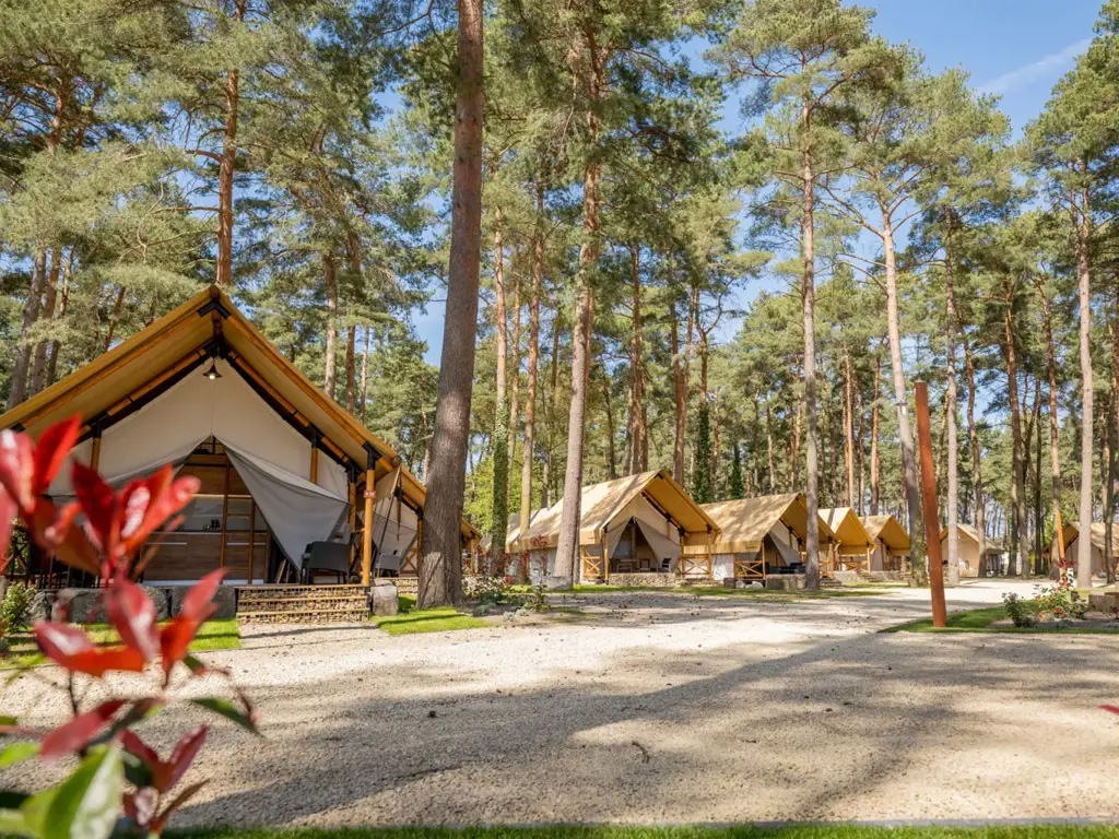 Glamping-Resort in Belgien