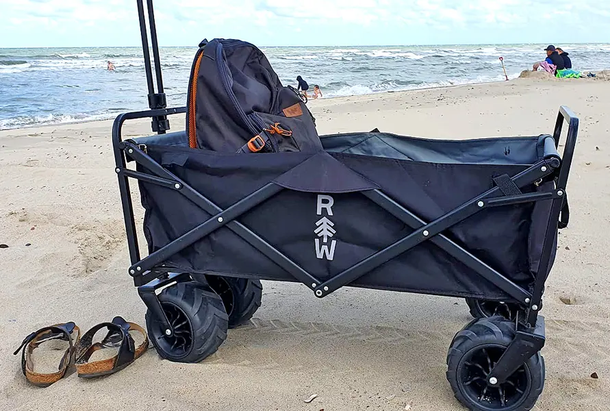 In der Rezension: Redwood-Wagen mit Breitreifen