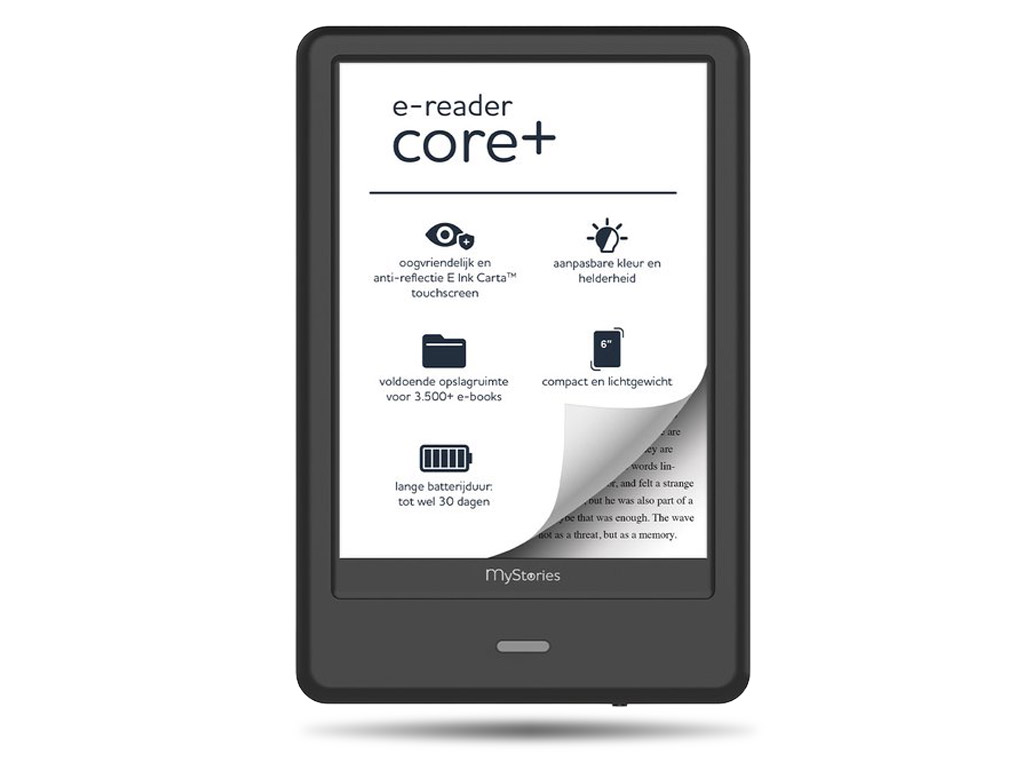 MyStories Core+ E-Reader für den Urlaub
