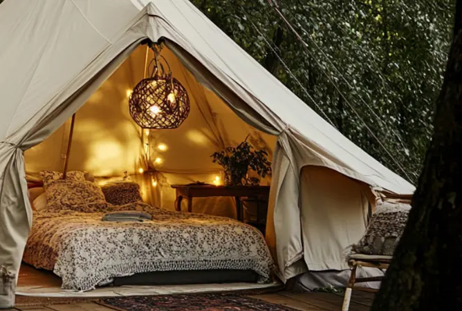 De Leistert: der Campingplatz in den Niederlanden für ein luxuriöses Glamping-Erlebnis