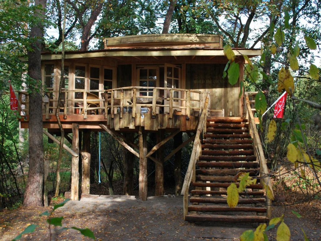 Camping in einem Baumhaus - Camping Diever