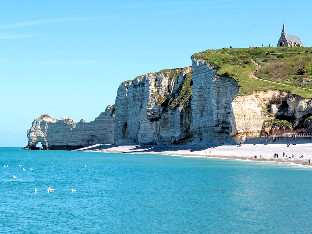 Die Normandie ist ein schöner Ort für Ihren Campingurlaub.