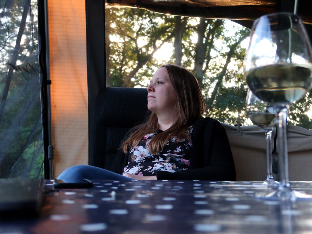 Menschen, die nicht campen wollen