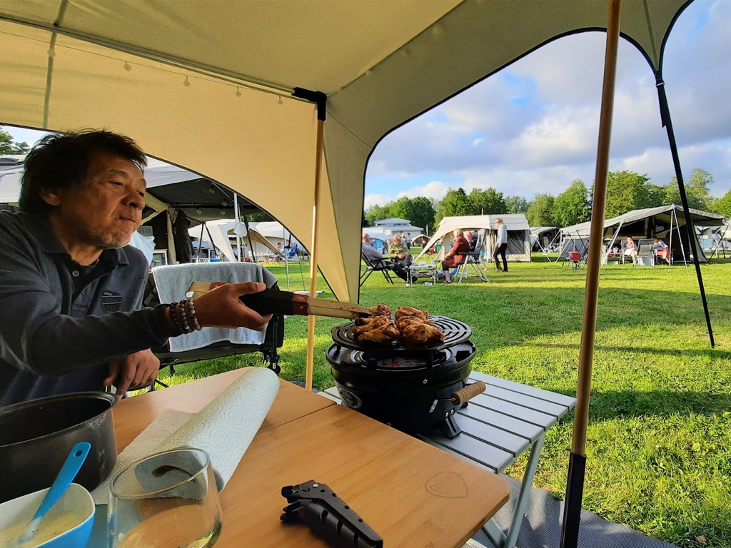 Gemeinsames Campen mit Campoozers