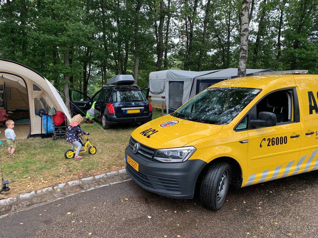 ANWB auf dem Campingplatz