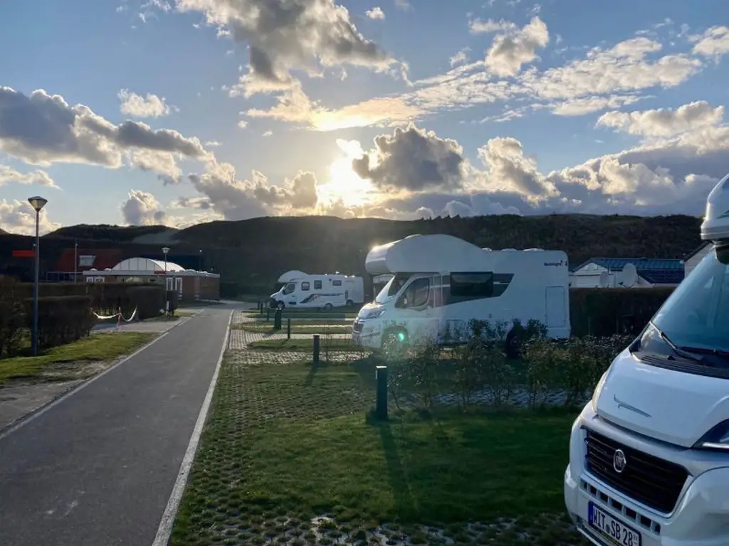 Campingplatz am Meer