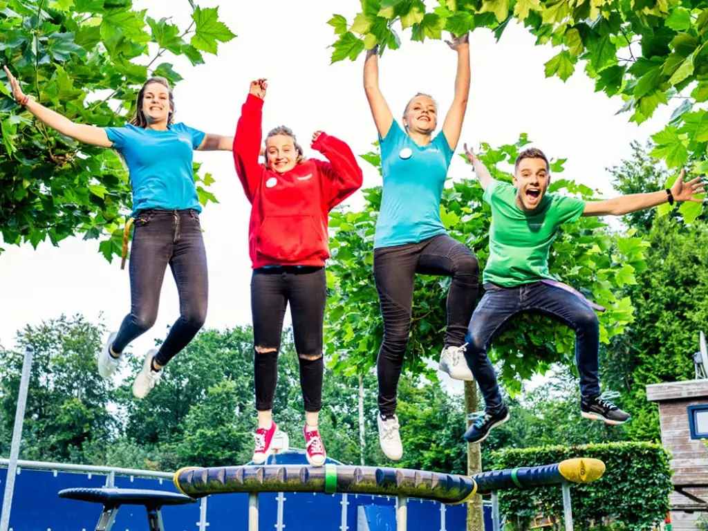 Echtes Teenager-Camping in Groningen