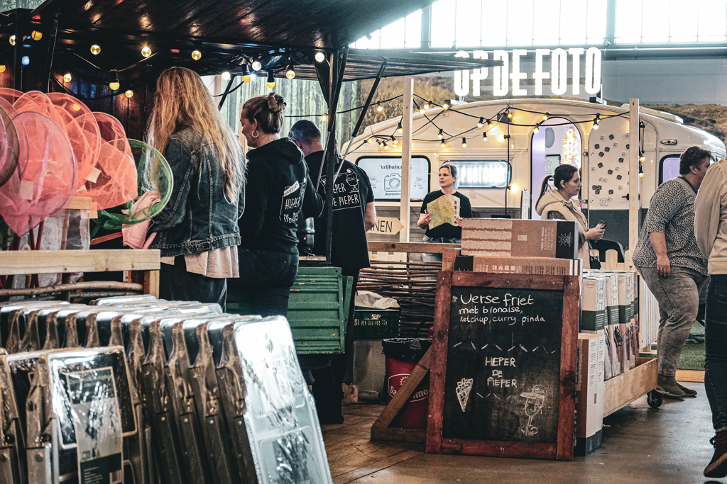 Geselligkeit bei der Vrijbuiter-Veranstaltung