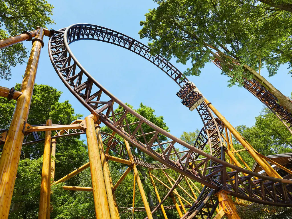 Duinrell - Campingplatz in der Nähe eines Vergnügungsparks