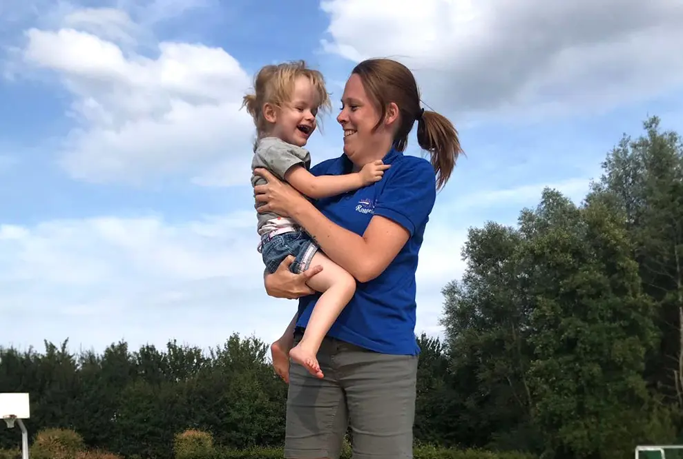 Arbeiten auf einem Campingplatz