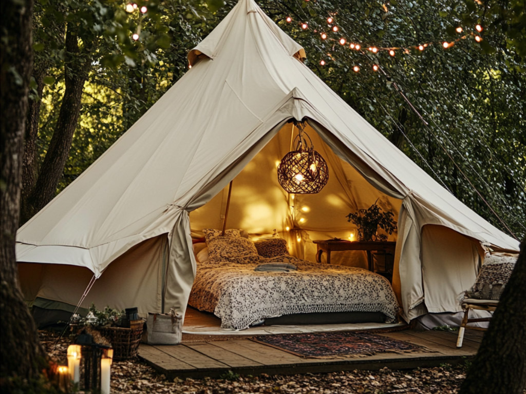 Luxus-Camping bei Glamping Leistert