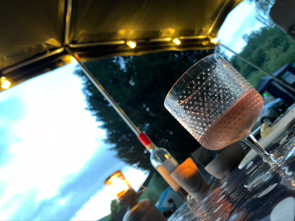 Gemütlichkeit auf dem Campingplatz