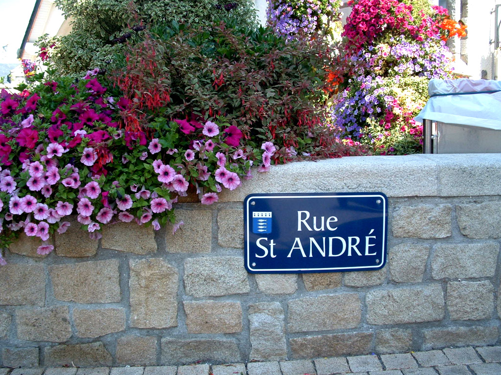 Rue st. André in Frankreich