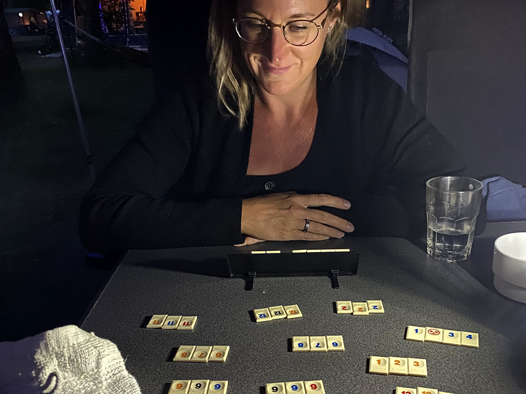 Spiele auf dem Campingplatz