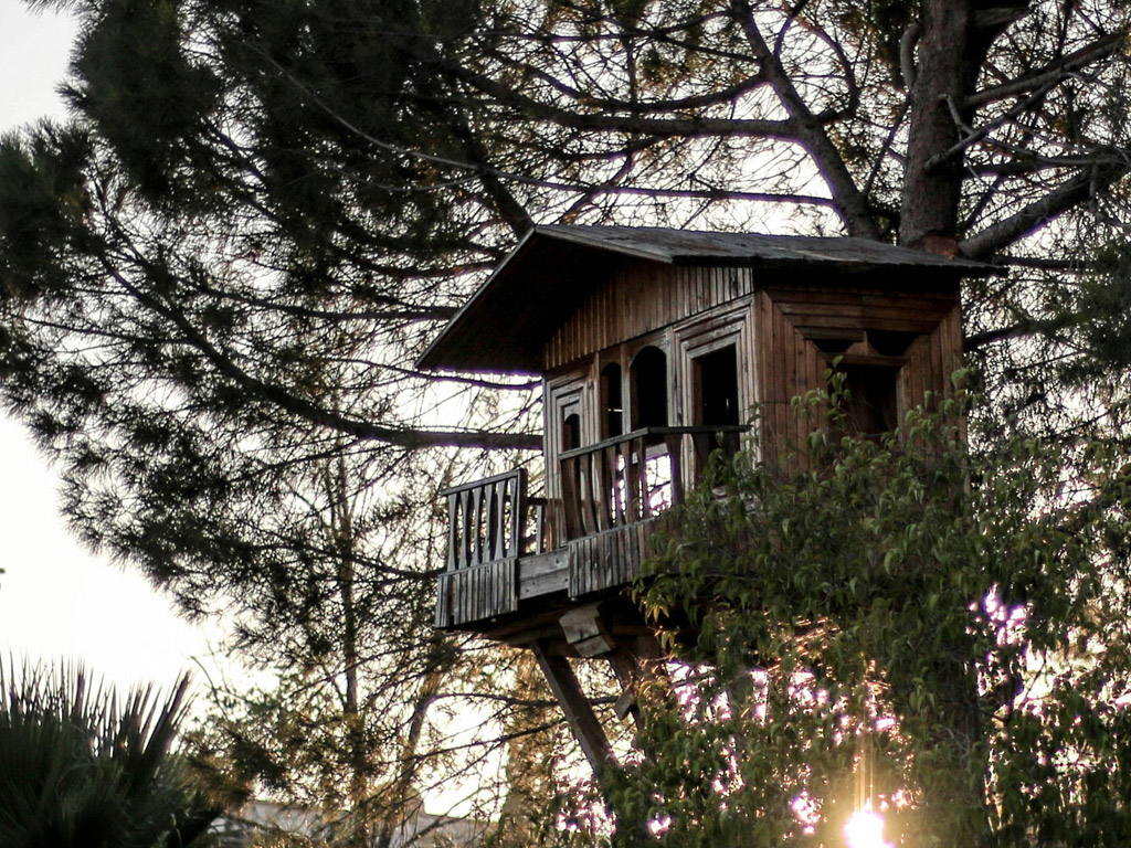 Romantisches Camping