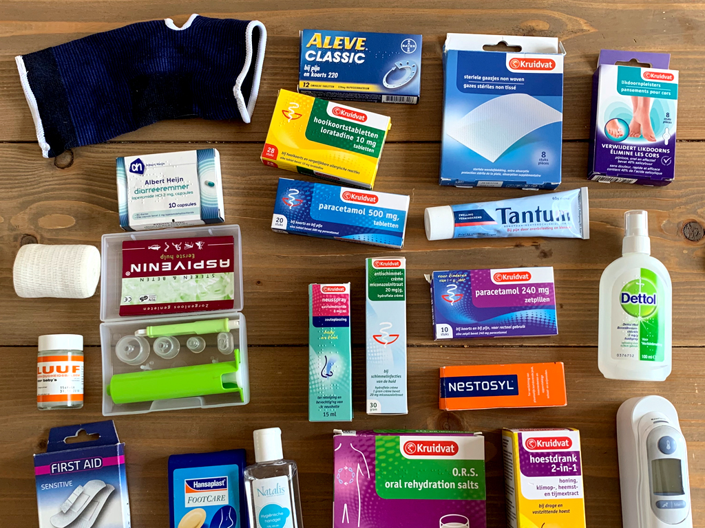 Medikamente für die Reise
