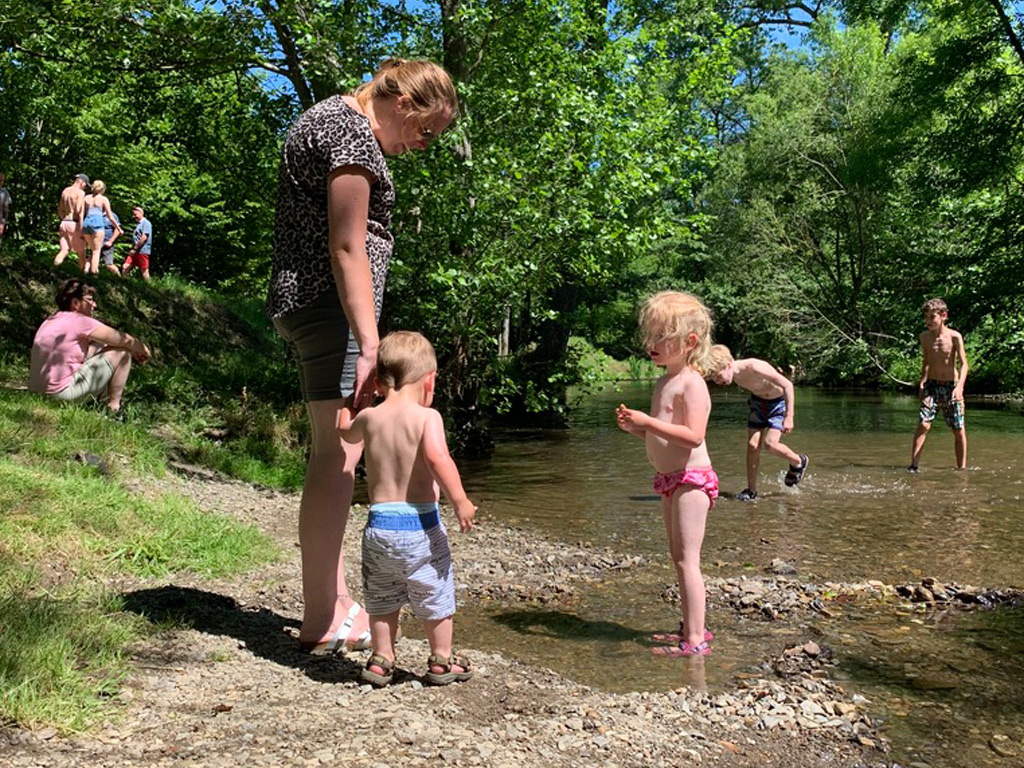 Kühlung durch das Wasser