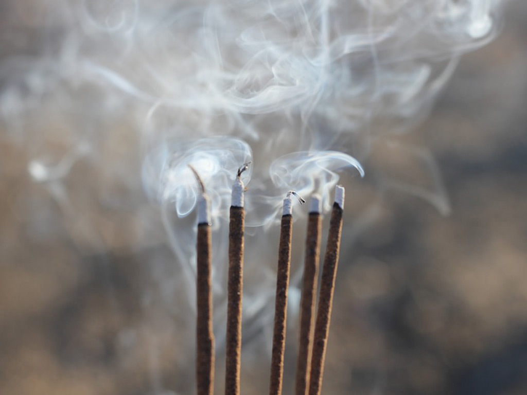 Mit Weihrauch Wespen in Schach halten